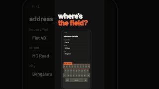 Your keyboard is hiding the input field #shorts #flutter #webdev #reactjs #accessibility #frontend