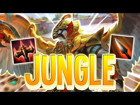 Horus DOES CRAZY DAMAGE With This JUNGLE SMITE BUILD!