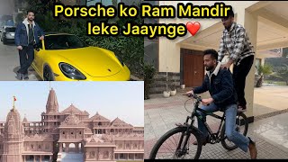 Porsche Ko Ram Mandir Leke Chal Diye❤️