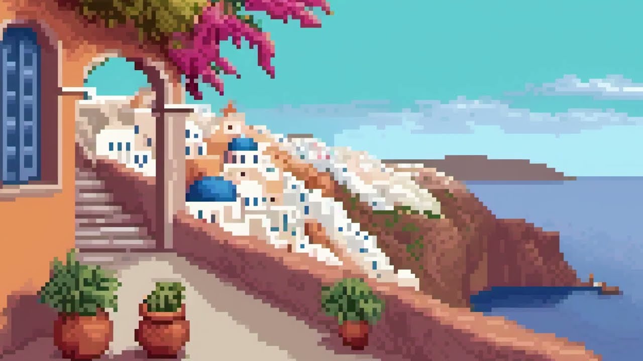 25 Breathtaking Pixel Art Wonders of the World