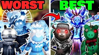 Ranking every ADVENT CALENDAR SKINS in Piggy! | Roblox Piggy