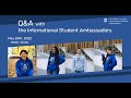 Q&A with International Student Ambassadors for new students | Webinar | University of Tartu