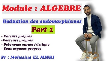 ALGÈBRE Réduction des endomorphismes part 1 (valeurs propres-vecteurs propres)