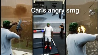 #shortsGrandTheftAutoSanAndreas– Carl Smg vs Police helicopterThe Definitive Edition_