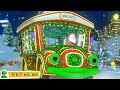 Wheels on the Bus - Xmas Rhyme &amp; Cartoon Video for Kids