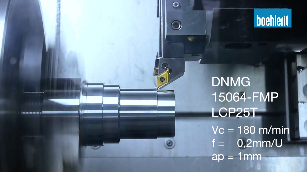Финишное точение с геометрией FMP