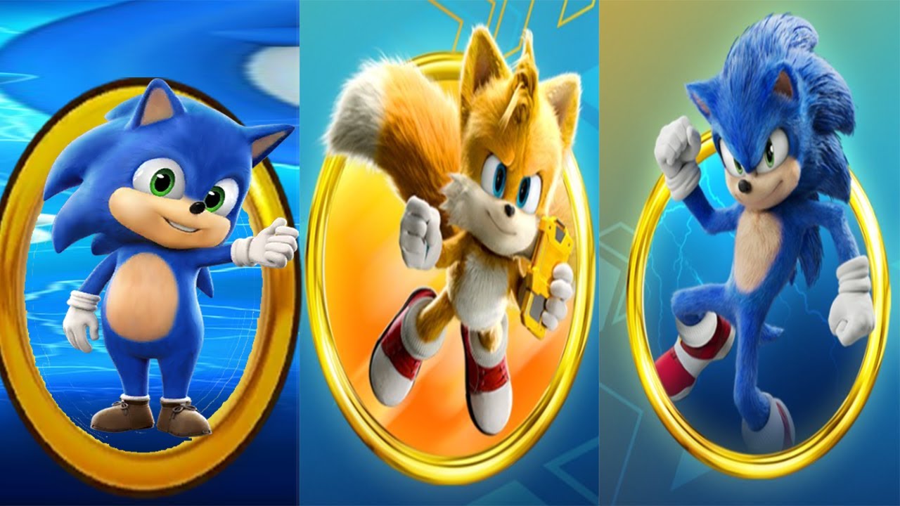 Sonic Forces - Baby Sonic vs Movie Tails vs Teen Movie Sonic - All 74 ...