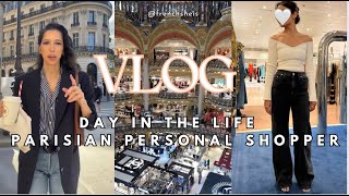 VLOG - SPEND THE DAY WITH ME, AS PERSONAL SHOPPER IN PARIS!