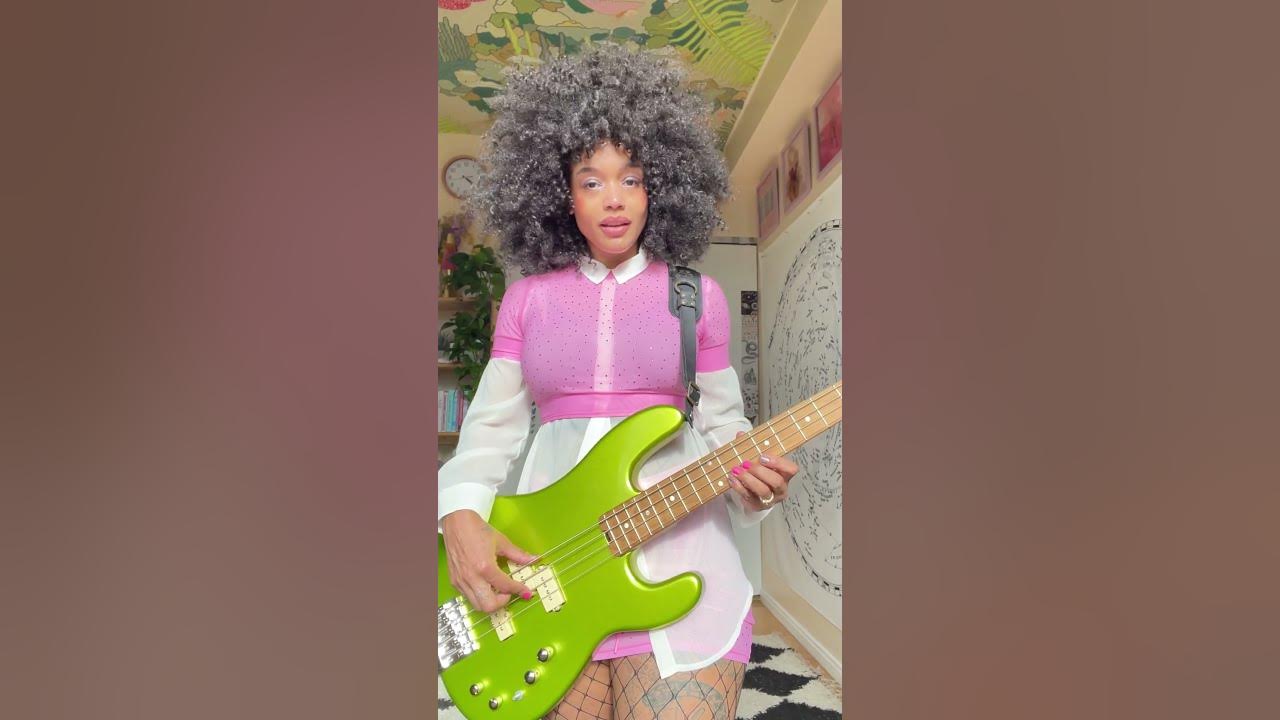 The Hardest Riff I've EVER Played - Sir Duke [April Kae Bass Cover] #sirduke #fashion