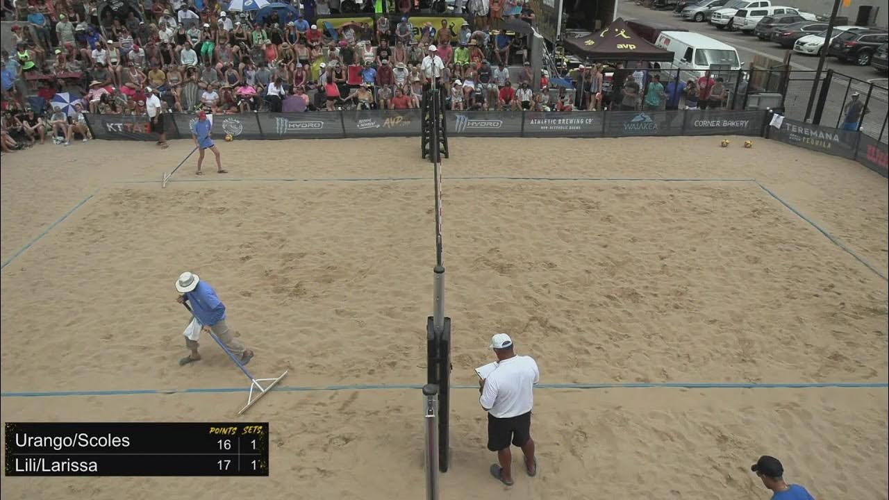 AVP Denver 2022 Urango/Scoles vs Lili/Larissa Stadium Court Tour