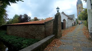 A Quiet Walk in Thorn 🍂 | The Little White Town | Limburg | The Netherlands - 4K60