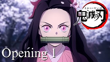 [Not Edited] Demon Slayer Opening 1 - Red Lotus | Creditless | 4K | English / Romaji Subtitles