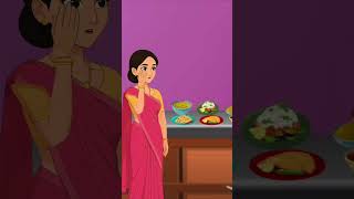 नंद बहू सास की kahani | Moral Story Hindi | Hindi Kahaniya | Best Cartoon Story#shorts #viralvideo