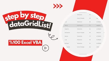 step by step DataGridList