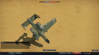 Stock A-10A grind - Painful experience | War Thunder Clips