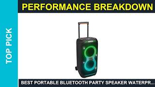 Best Portable Bluetooth Party Speaker Waterproof JBL PartyBox Stage 320 Portable Party Speaker
