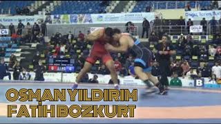 Osman YILDIRIM - Fatih BOZKURT 130 kg Final maçı | TÜRKİYE GREKOROMEN GÜREŞ ŞAMPİYONASI
