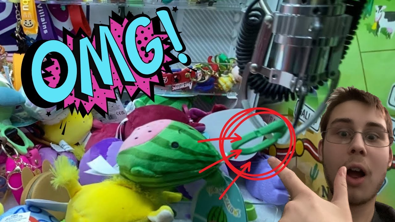 This Claw Machine Win Had Me SCREAMING!