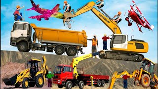 Real Construction simulator Game play - Mega City Road Construction 3D Game Android -excavator truck screenshot 5