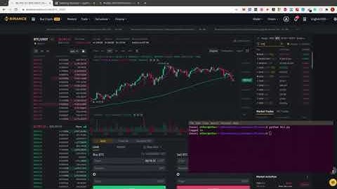 Binance API tutorial in python (pt 2)
