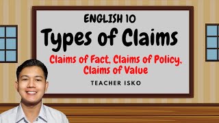 Types of Claims: Claim of Fact, Claim of Policy, and Claim of Value | Teacher Isko