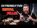 3 extremely fun metal fills you should try  drum lesson  that swedish drummer