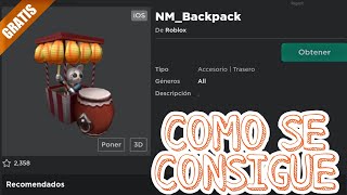 COMO CONSEGUIR LA MOCHILA NM_Backpack *GRATIS* ¿promocode? Gato Chino | ROBLOX | Evento 2021