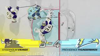 NHL™ 21 - Providence Thunderbirds eliminate Stockholm Vikings