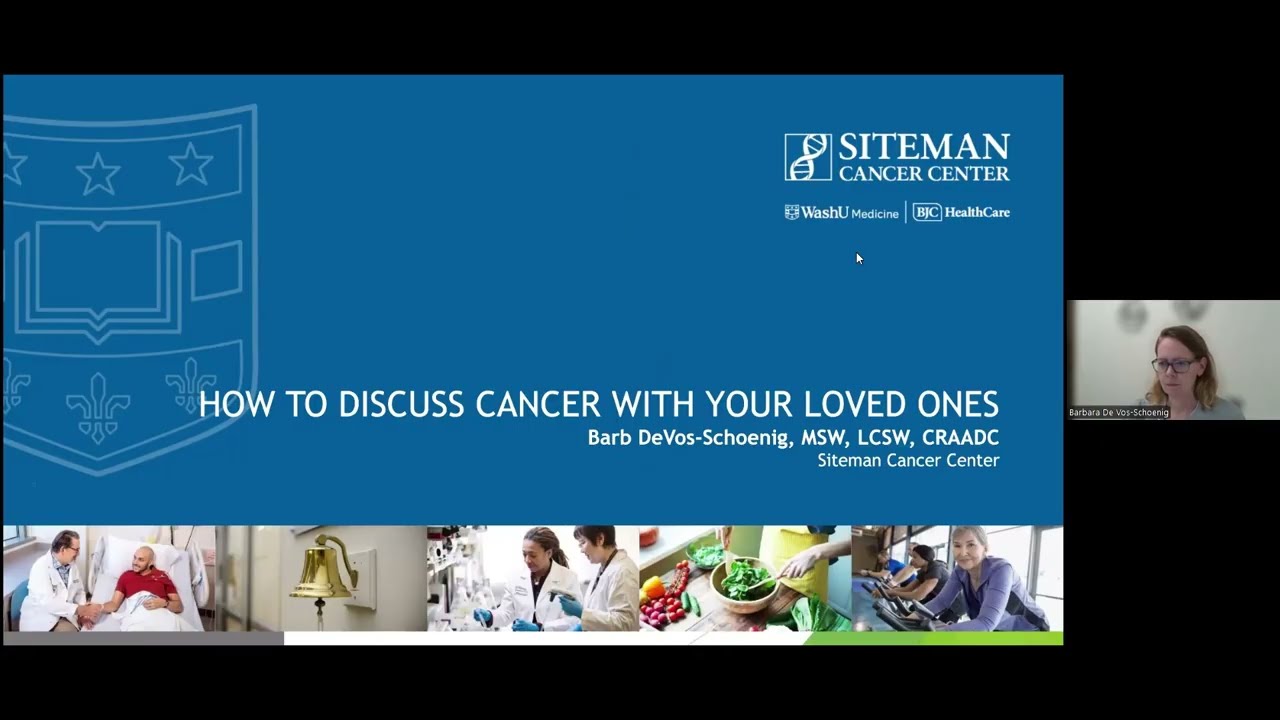 How to Discuss Cancer With Your Loved Ones