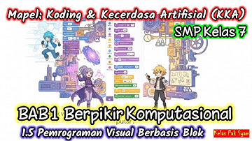 1.5 Pemrograman Visual Berbasis Blok | SMP Kelas 7