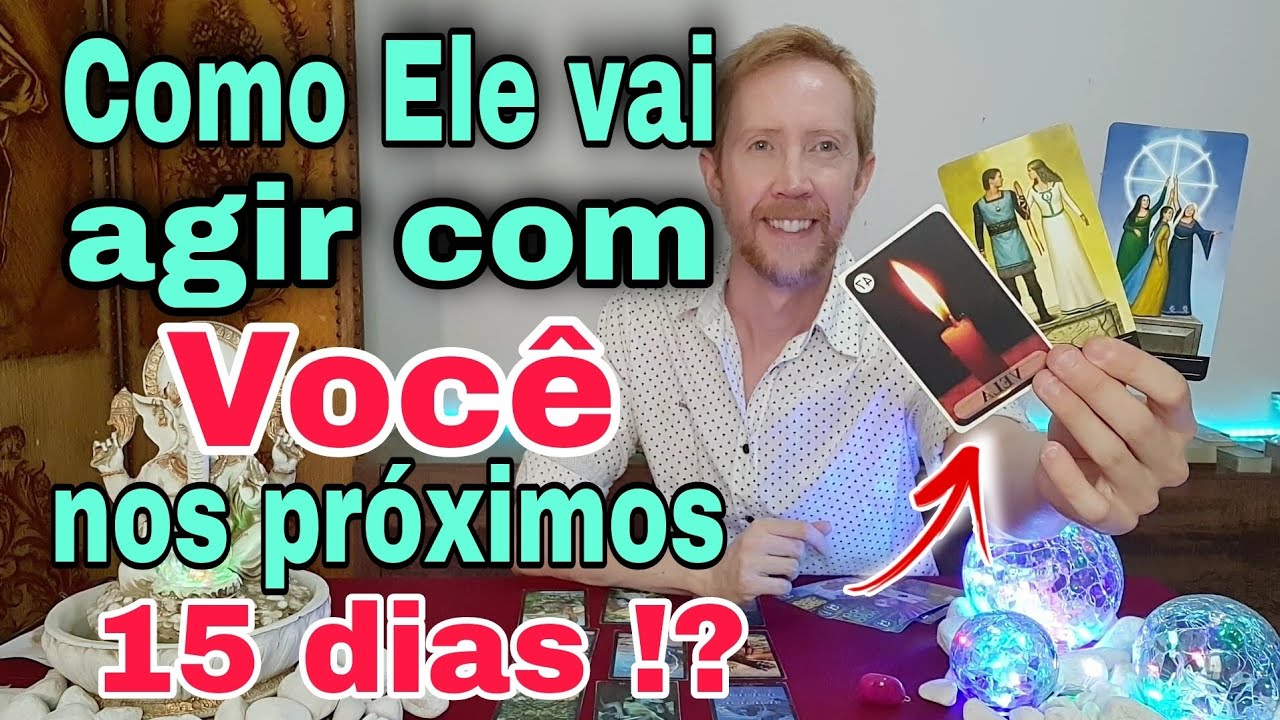 Como Ele vai agir comigo nos próximos dias ?O que posso esperar dessa relação tarot ?Ele hoje  tarot