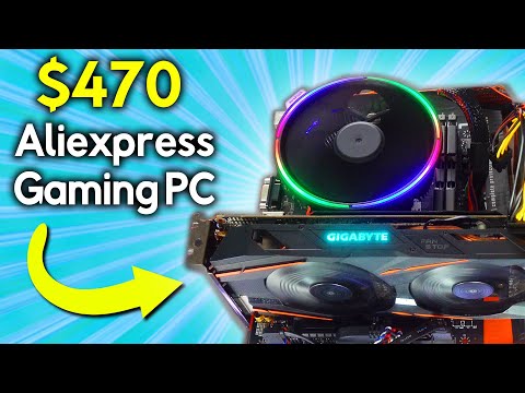 Can This $470 ALIEXPRESS Gaming PC Play Cyberpunk!? (Plus Config FPS testing)