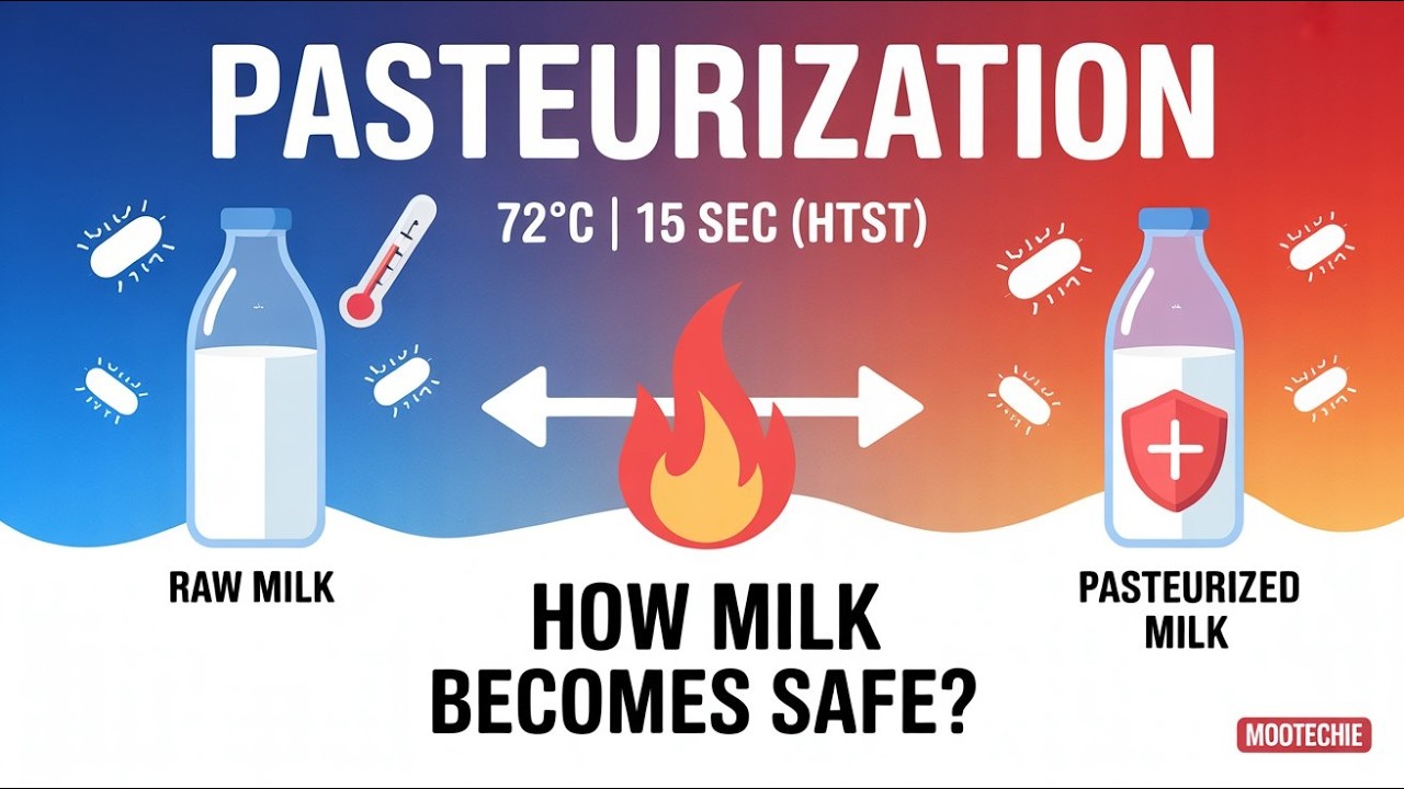 Ltlt Pasteurization of Milk Explained | HTST vs LTLT | Dairy Technology ...