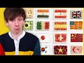Flags Made Out Of Food!