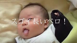 ハプニング 赤ちゃんが舌をペロペロだす Youtube