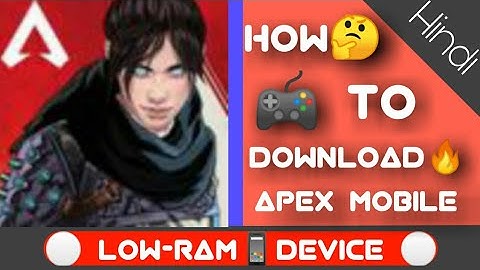 Download APEX Legends Mobile ll Low RAM Device 👌