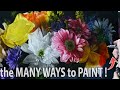 Learn to paint flowers like this a new airbrush painting tutorial part 1