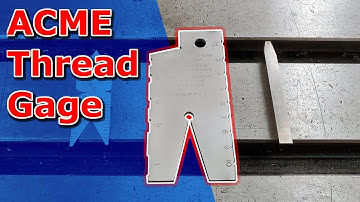 How to Use an ACME Thread Gage - Viewer Question Answered