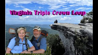 Backpacking VA's Triple Crown Loop: McAfee Knob, Tinker Cliffs, Dragon's Tooth (Part 1 - McAfee)