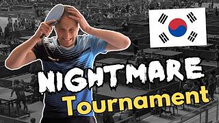 my south korean tournament nightmare