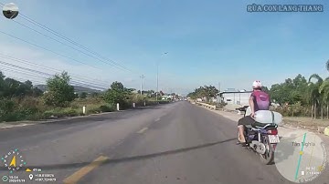 Bình Thuận | Đoạn QL55 cũ đi qua TT. Tân Nghĩa, H. Hàm Tân