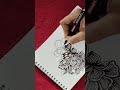 Zentangle art for beginners #zentangle #zendoodle #zen #zenart #arttutorial #artist #zentangleart