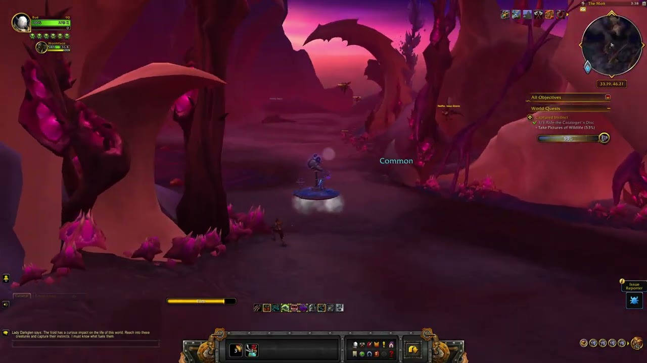 Captured Instinct, World Quest @ Voidstorm, WoW Midnight