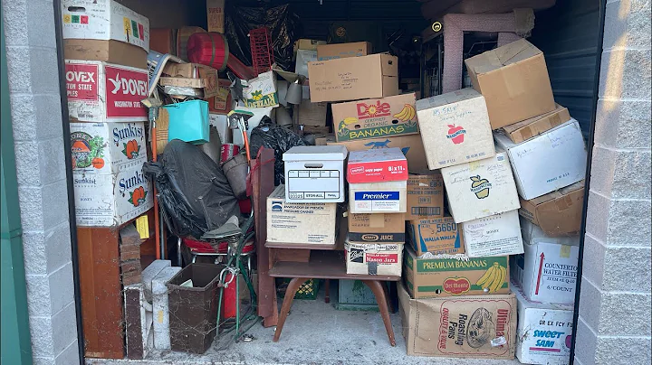 Storage Locker Auctioned off During a Recession.. ...