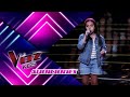 Sofía es la primera en subir al escenario de La Voz Kids. | La Voz Kids