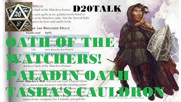Oath of the Watchers Paladin from Tasha