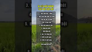 10 điều nhỏ, nhưng thay đổi cuộc đời #nhungcaunoihay #truyencamhung #taodongluc #noluc #thanhcong
