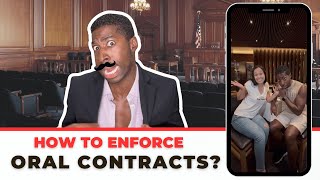 Pinky Promises & Legal Secrets Revealed! | How To Enforce Verbal Contracts With Attorney Ugo Lord