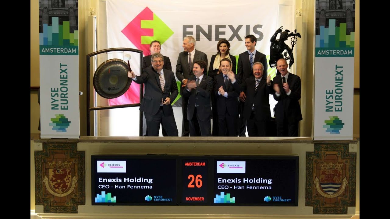 Enexis viert succesvolle tweede obligatielening uitgifte met gongslag