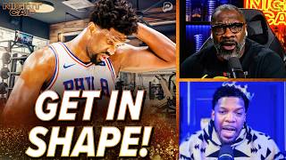 Download Lagu Unc \u0026 Iso CALL OUT OVERWEIGHT Joel Embiid for the reason he's NEVER been HEALTHY! | Nightcap MP3